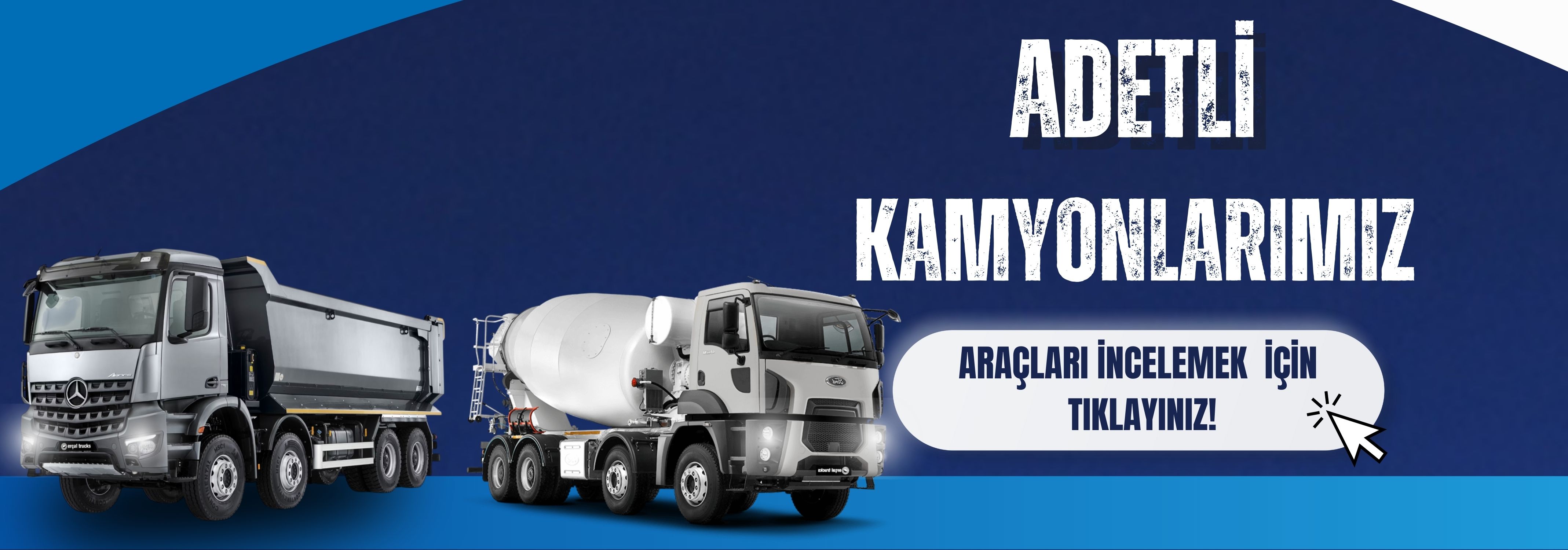 Erçal Trucks’tan Adetli Kamyonlar…