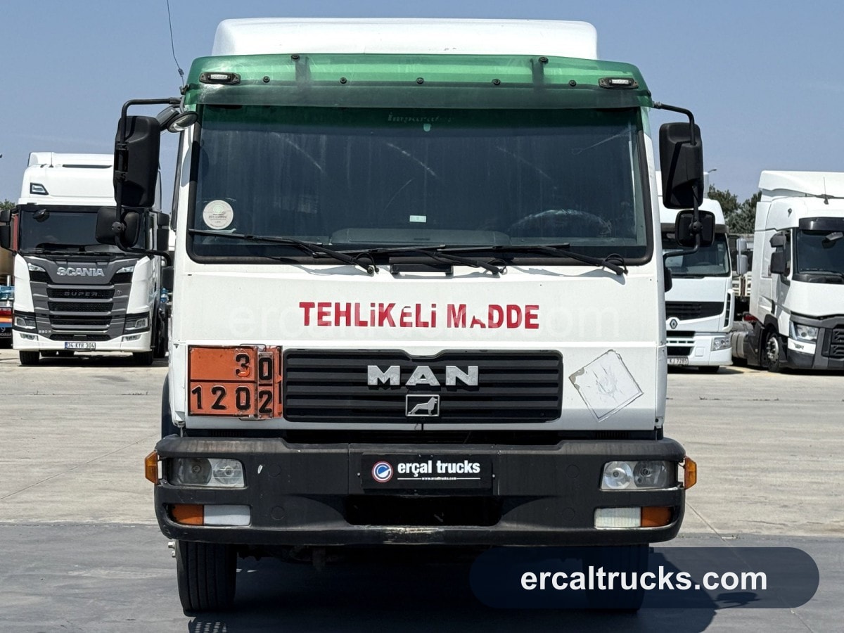 2004 MAN 12.160 Sayaç Santrifüj 4 Gözlü Akaryakıt Tankeri galeri 2
