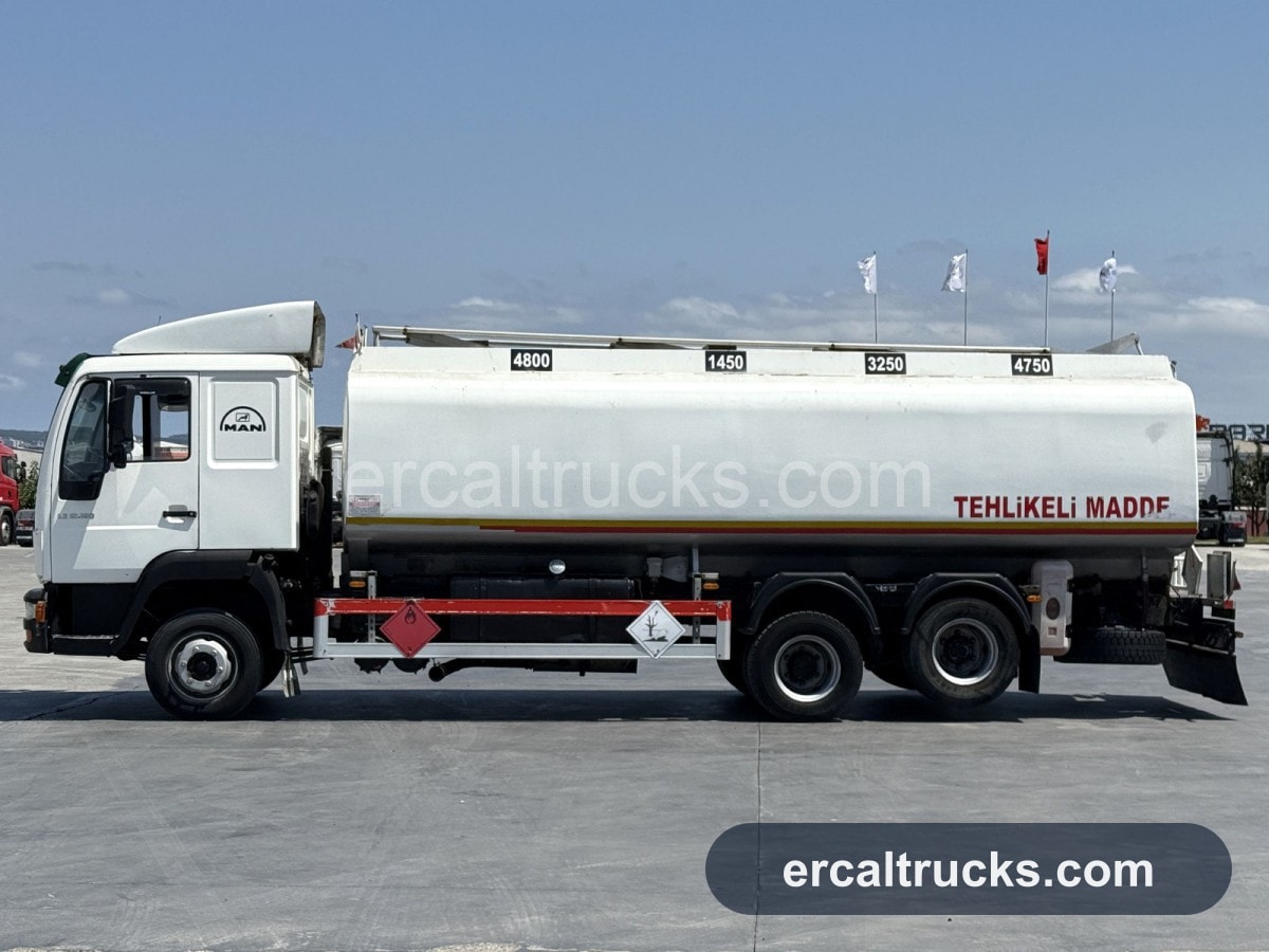 2004 MAN 12.160 Sayaç Santrifüj 4 Gözlü Akaryakıt Tankeri galeri 5