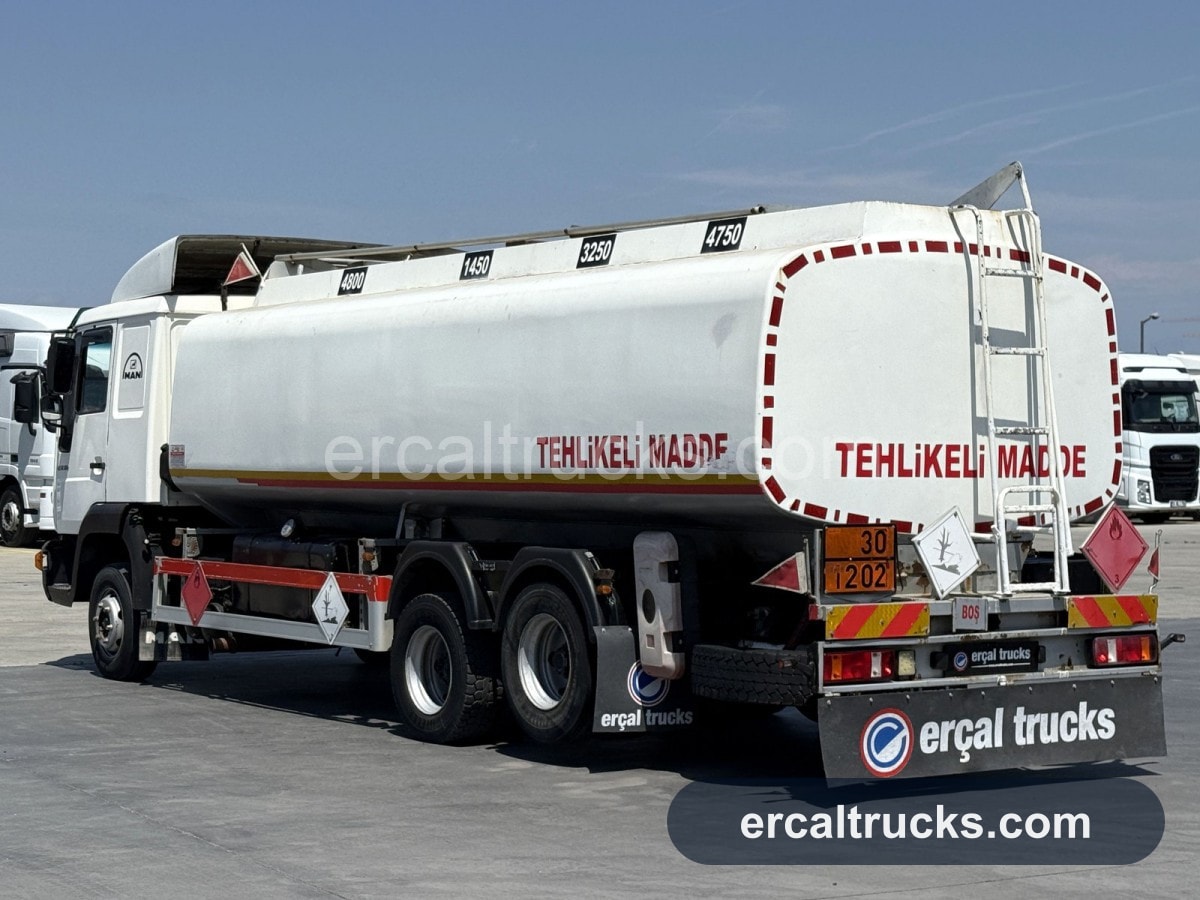 2004 MAN 12.160 Sayaç Santrifüj 4 Gözlü Akaryakıt Tankeri galeri 8